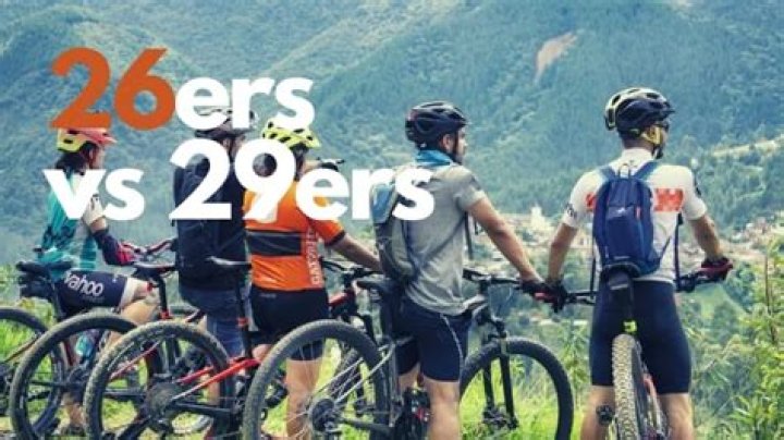 Are 29ers faster than 26ers?