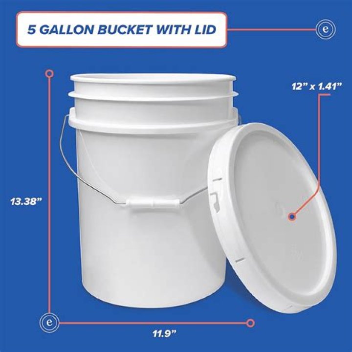 Are all 5 gallon buckets food grade