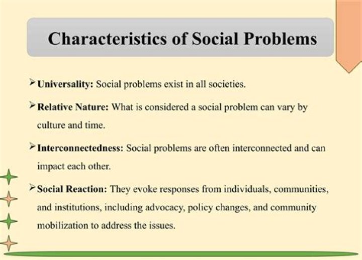 Are social problems socially defined or universal absolutes