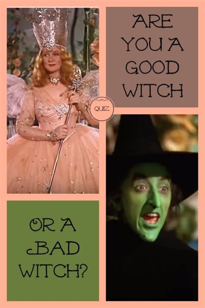 Are you a good witch or a bad witch quote