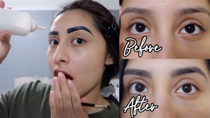 Are your eyebrows supposed to be lighter or darker than your hair?
