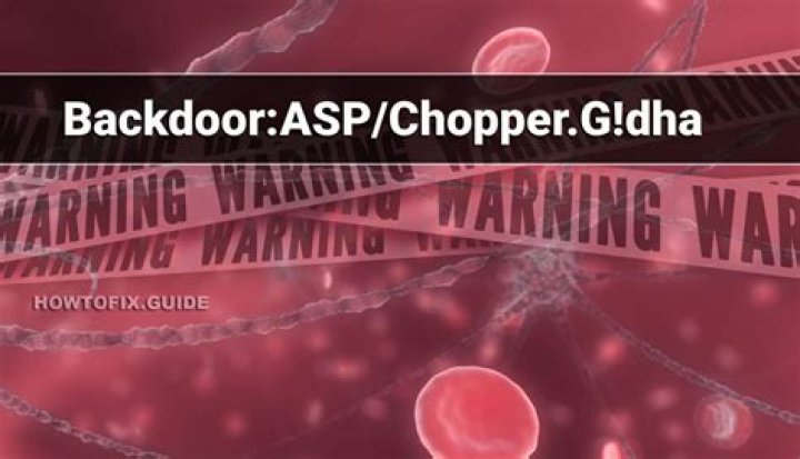 Backdoor:ASP/Chopper.G!dha — Virus Removal Guide