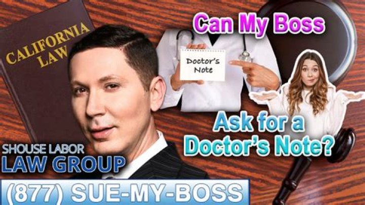 Can an employer deny a doctors note?
