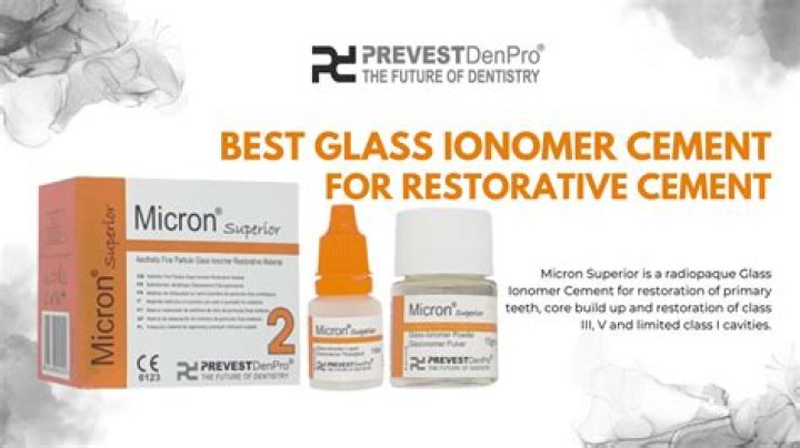 Can glass ionomer cements be used for restorations