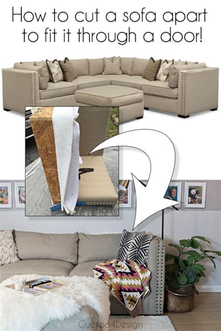 Can I fit sofa through door?