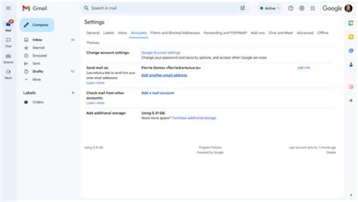 Can I link two Gmail accounts?