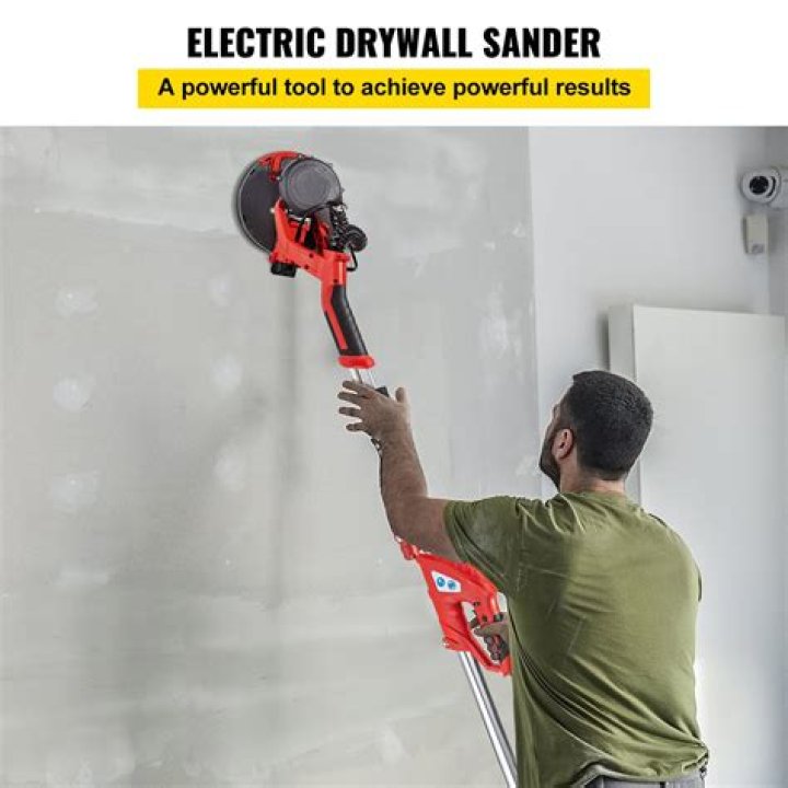 Can I sand drywall with electric sander