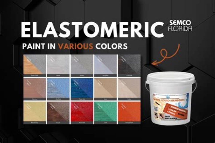 Can I use elastomeric paint on metal