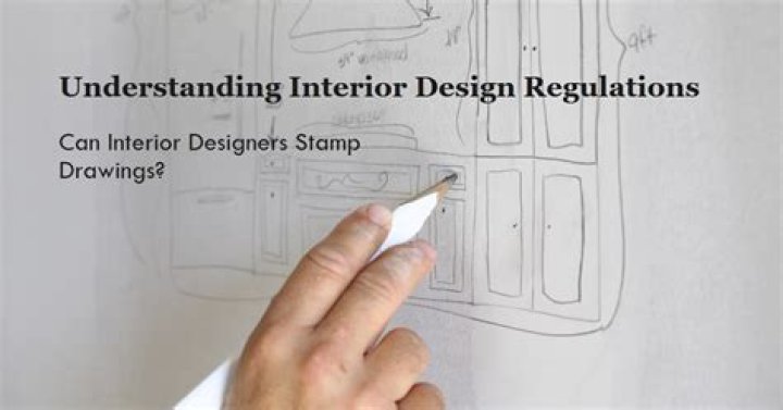 Can Interior Designers stamp drawings