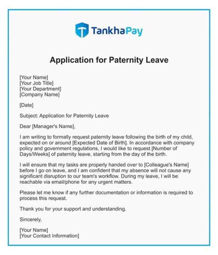 Can you apply for paternity leave online?