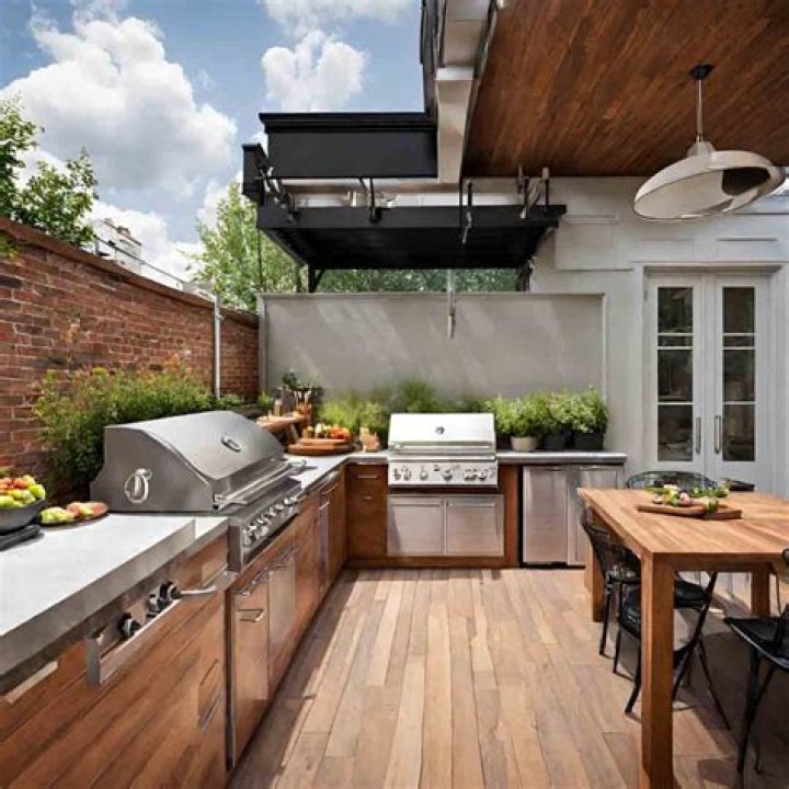 Can you build an outdoor kitchen on a deck