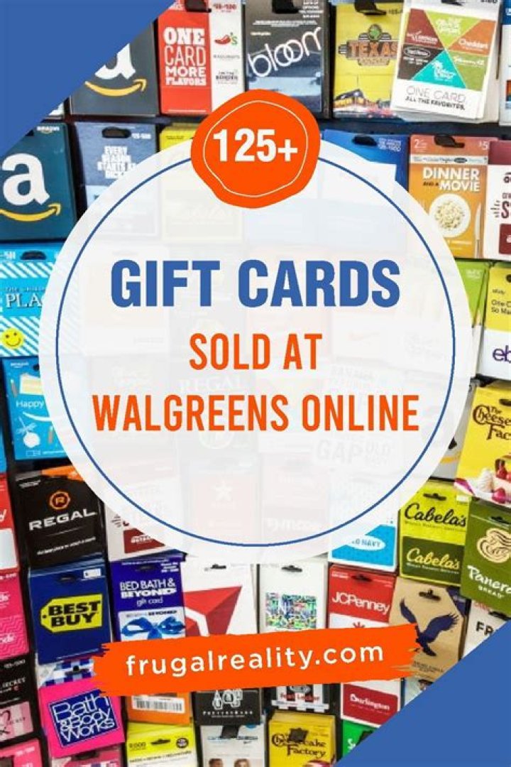 Can you buy Target gift cards at Walgreens?