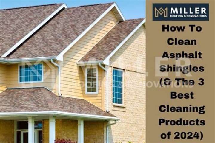 Can you clean asphalt shingles