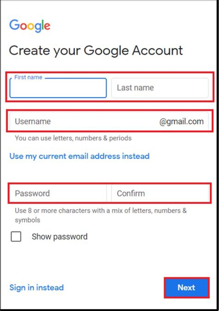 Can you get a Gmail Co UK account?