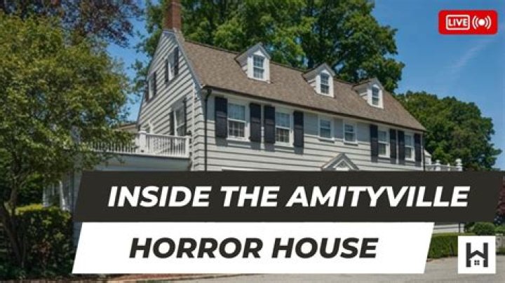 Can you go in the Amityville house?