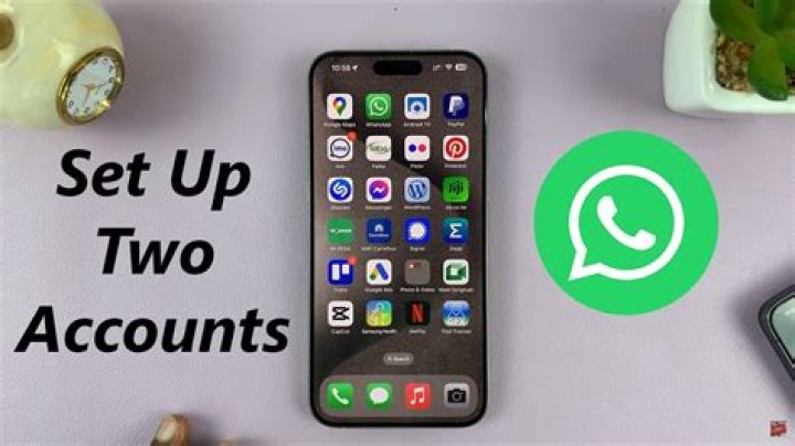 Can you have 2 WhatsApp accounts on iPhone?