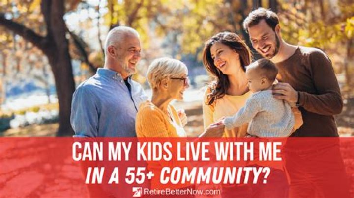 Can you live in a 55 community if you are under 55