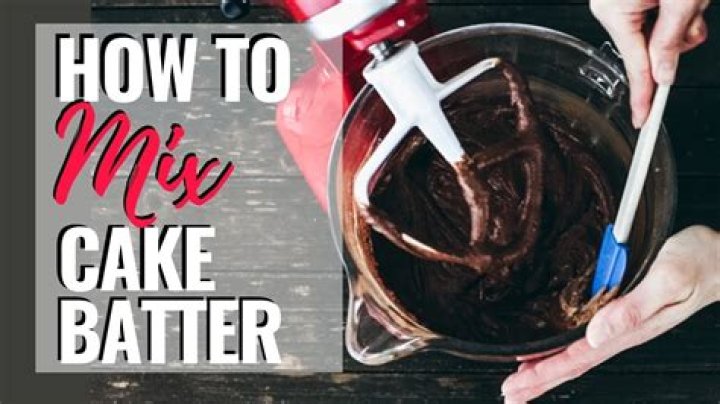 Can you mix cake batter the night before