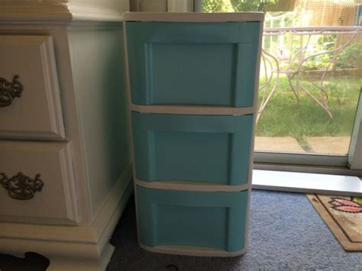 Can you paint plastic drawers