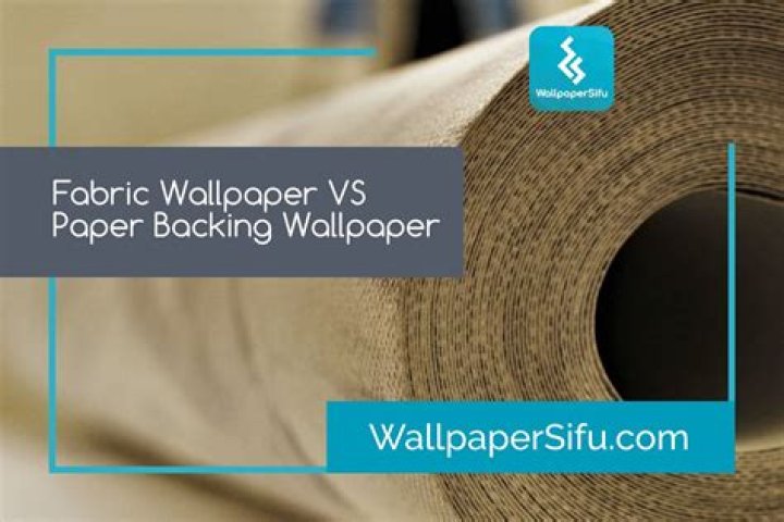 Can you wallpaper on top of backing paper