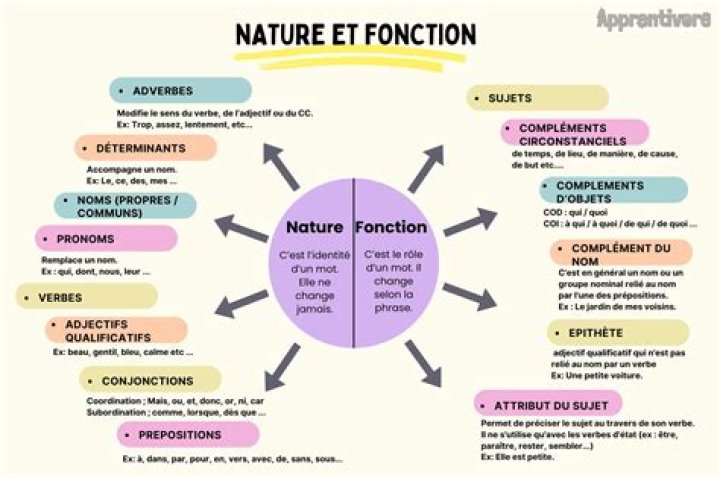 Cest quoi la nature dun mot