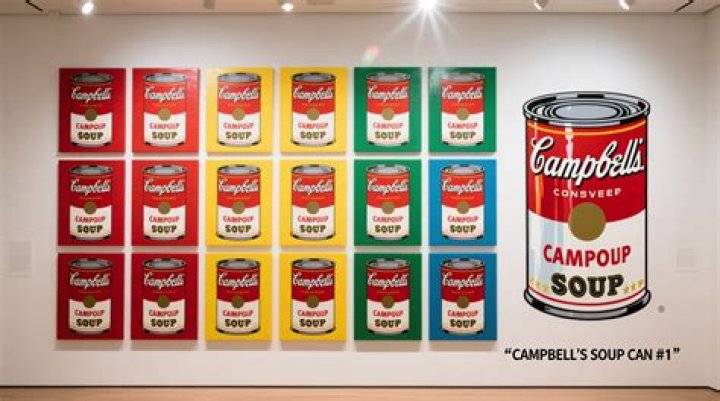 Did Andy Warhol design the Campbell's soup label?