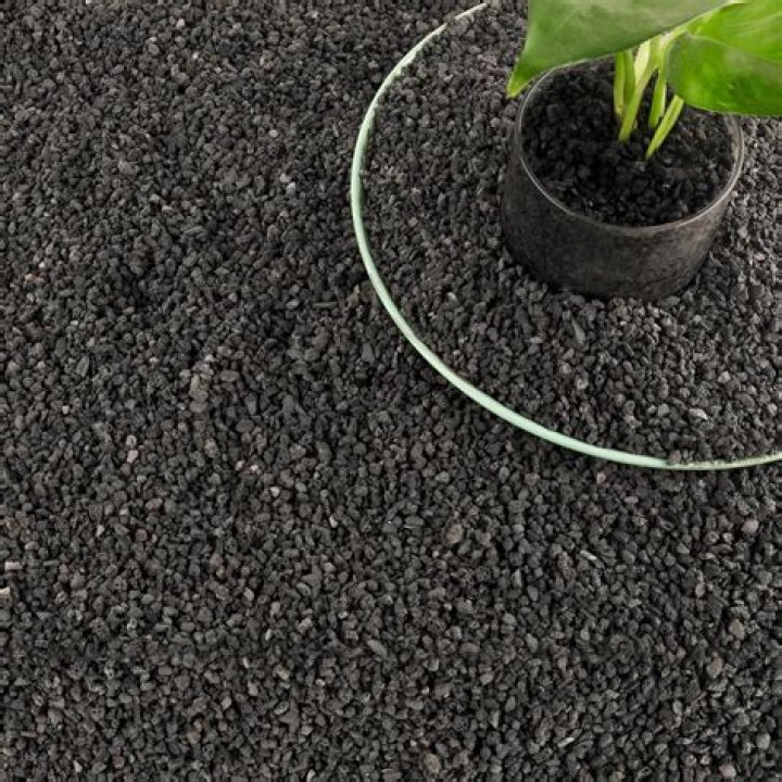 Do black lava rocks fade