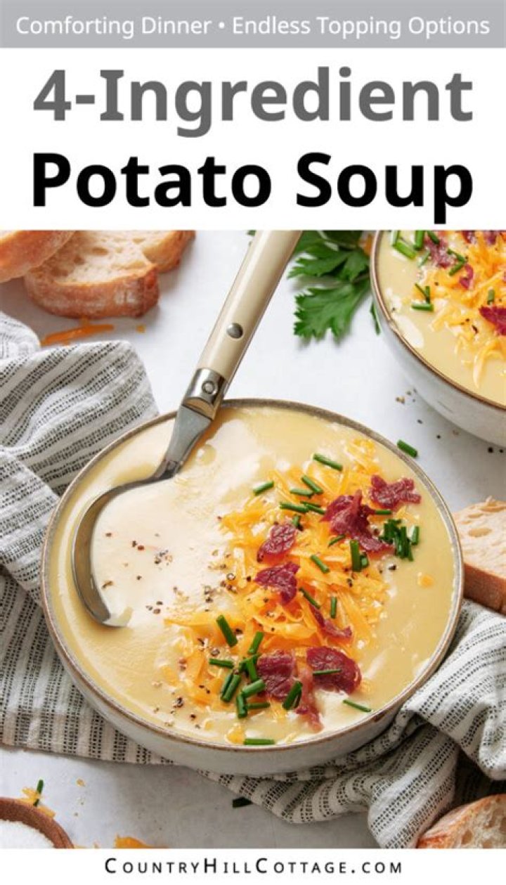 Do I have to peel potatoes for soup