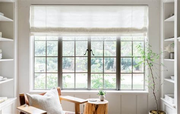 Do Roman blinds go inside or outside the window?