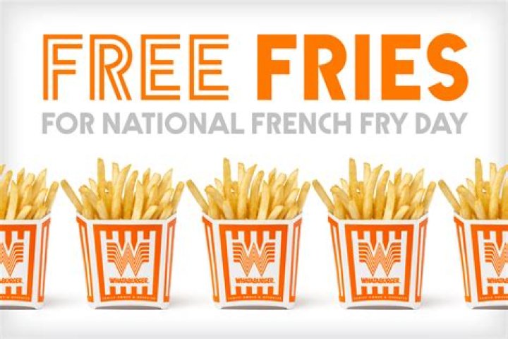 Do you get free fries on National French Fry Day