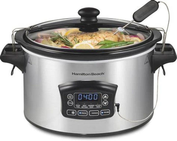 Do you put water in Hamilton Beach slow cooker?