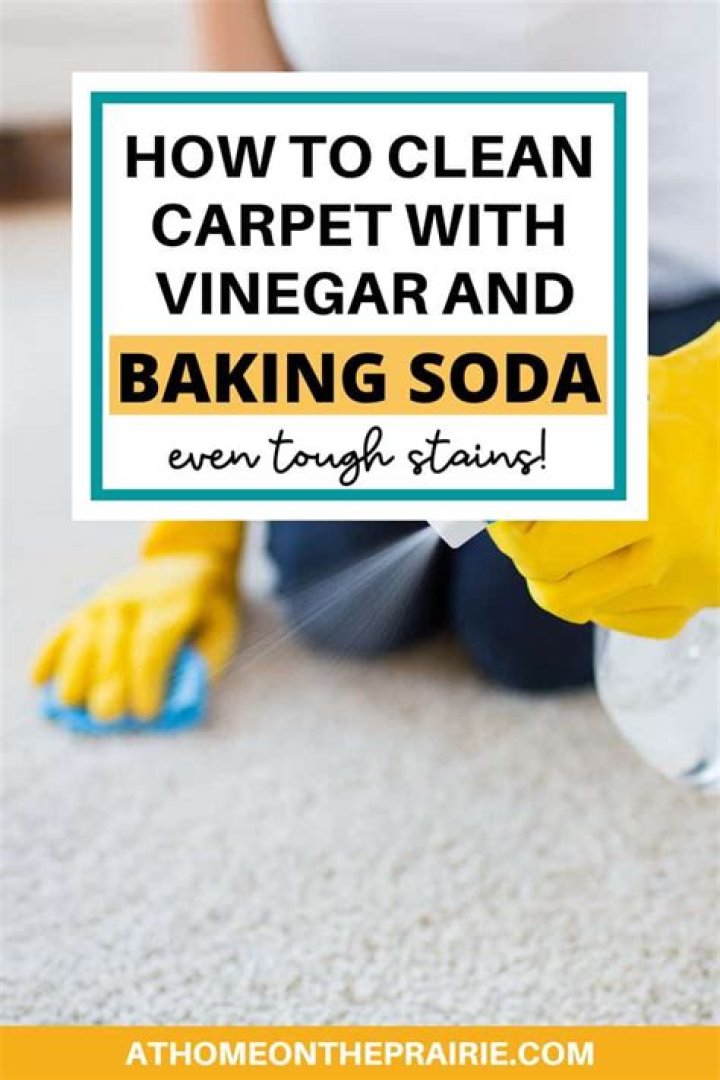 Does baking soda and vinegar bleach carpet