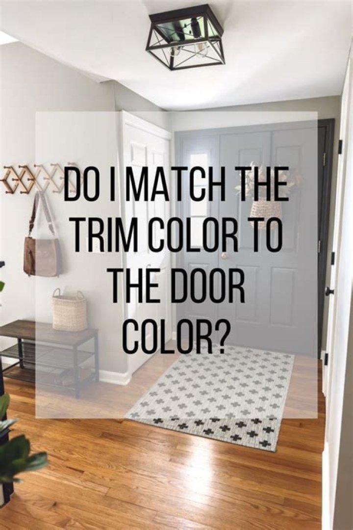 Does ceiling paint have to match trim