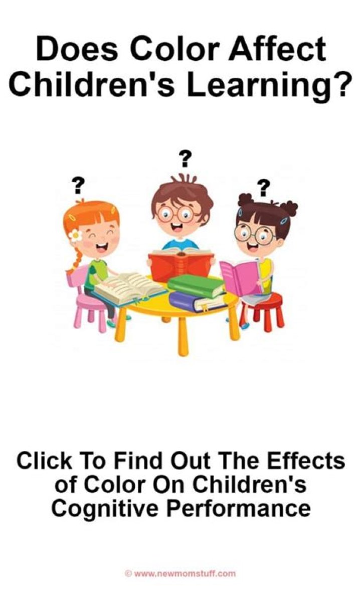Does color affect childrens learning