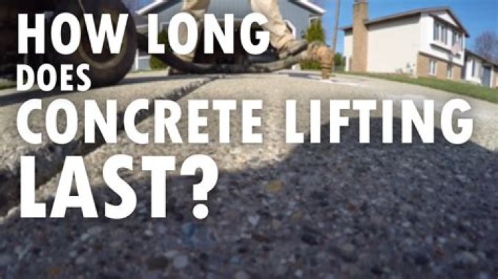 Does concrete lifting last