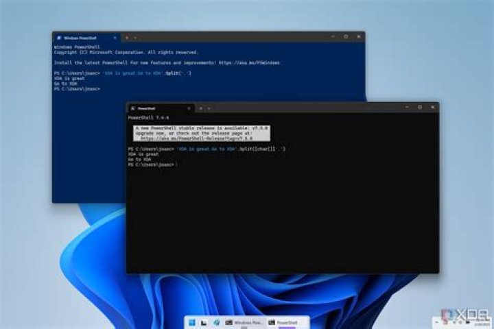 Does ECHO work in PowerShell?