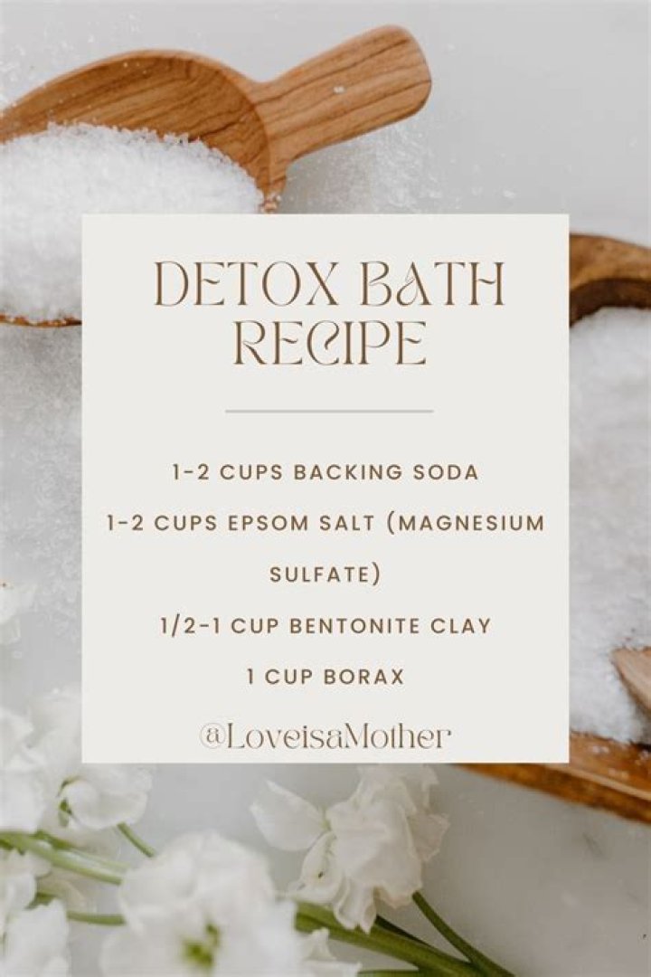 Does Epsom salt bath detox the liver?