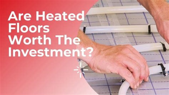 Does heated floors save money