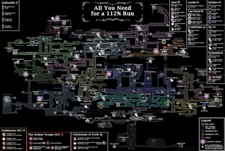 Does hollow Knight have a map?