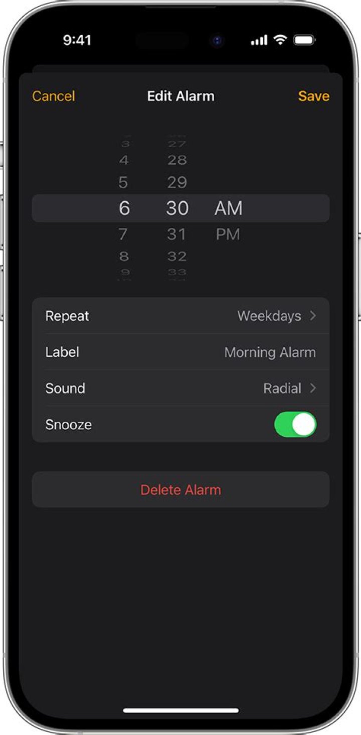 Does iPhone volume affect alarm?