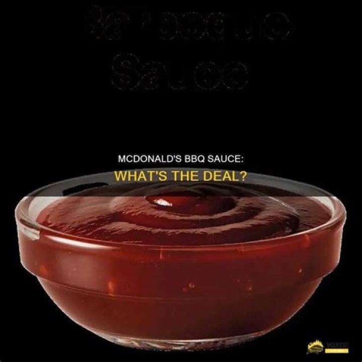 Does McDonalds have BBQ sauce