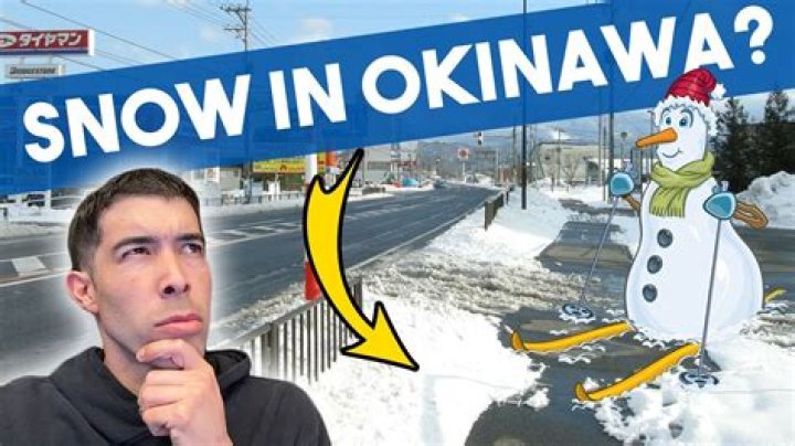 Does Okinawa get snow