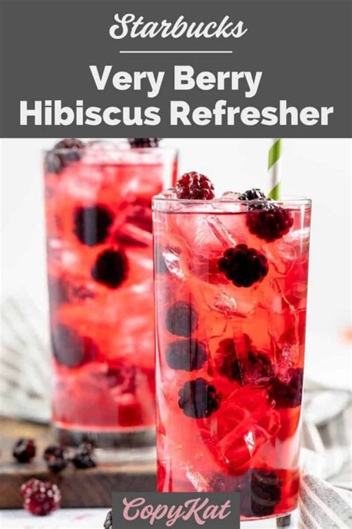 Does Starbucks Very Berry Hibiscus tea have caffeine