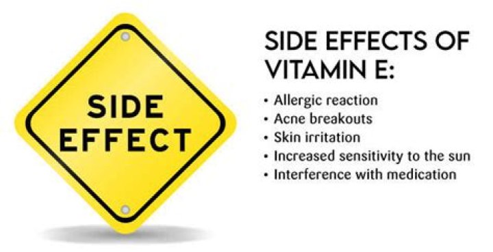 Does vitamin E side effects?
