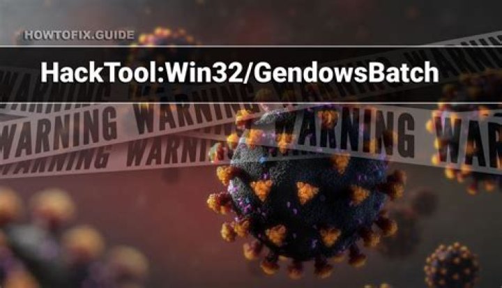 HackTool:Win32/GendowsBatch (Gendows Batch HackTool) — Virus Removal Guide