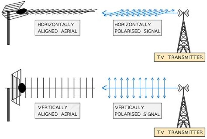 How are TV signals transmitted?