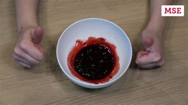 How can I simulate fake blood?