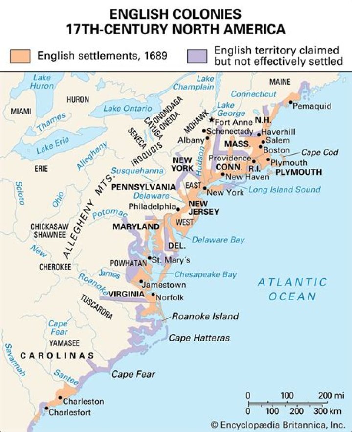 How did French and English colonies differ?