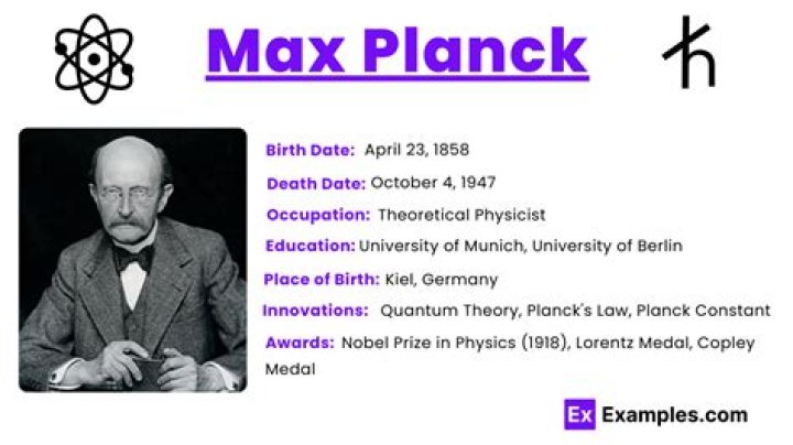 How did Max Planck make his discovery