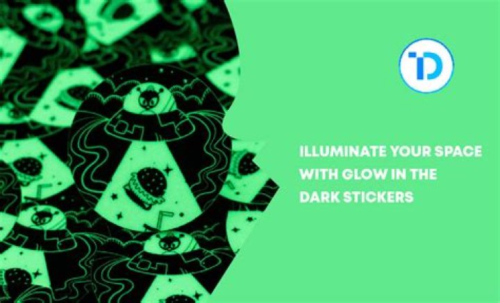 How do glow in the dark stickers work